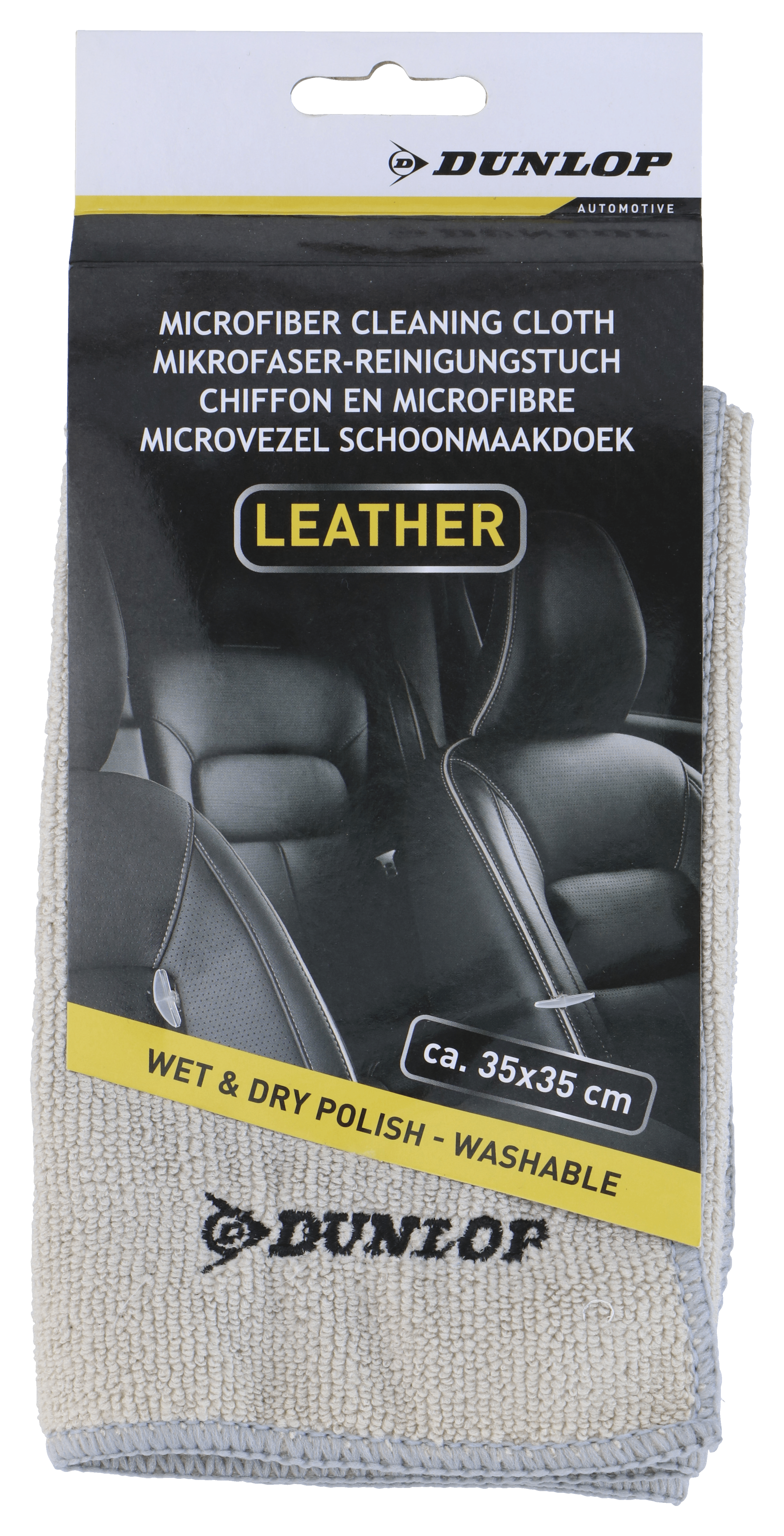 Dunlop Microvezeldoek leder Blister 1 st