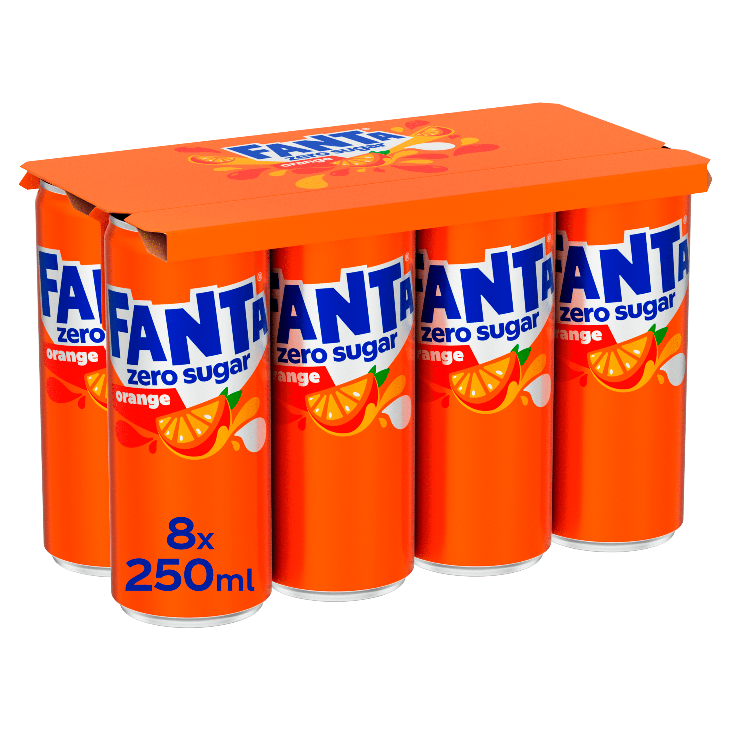 Fanta Orange zero sugar Set 2000 ml