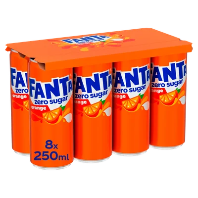 Fanta Orange zero sugar Set 2000 ml