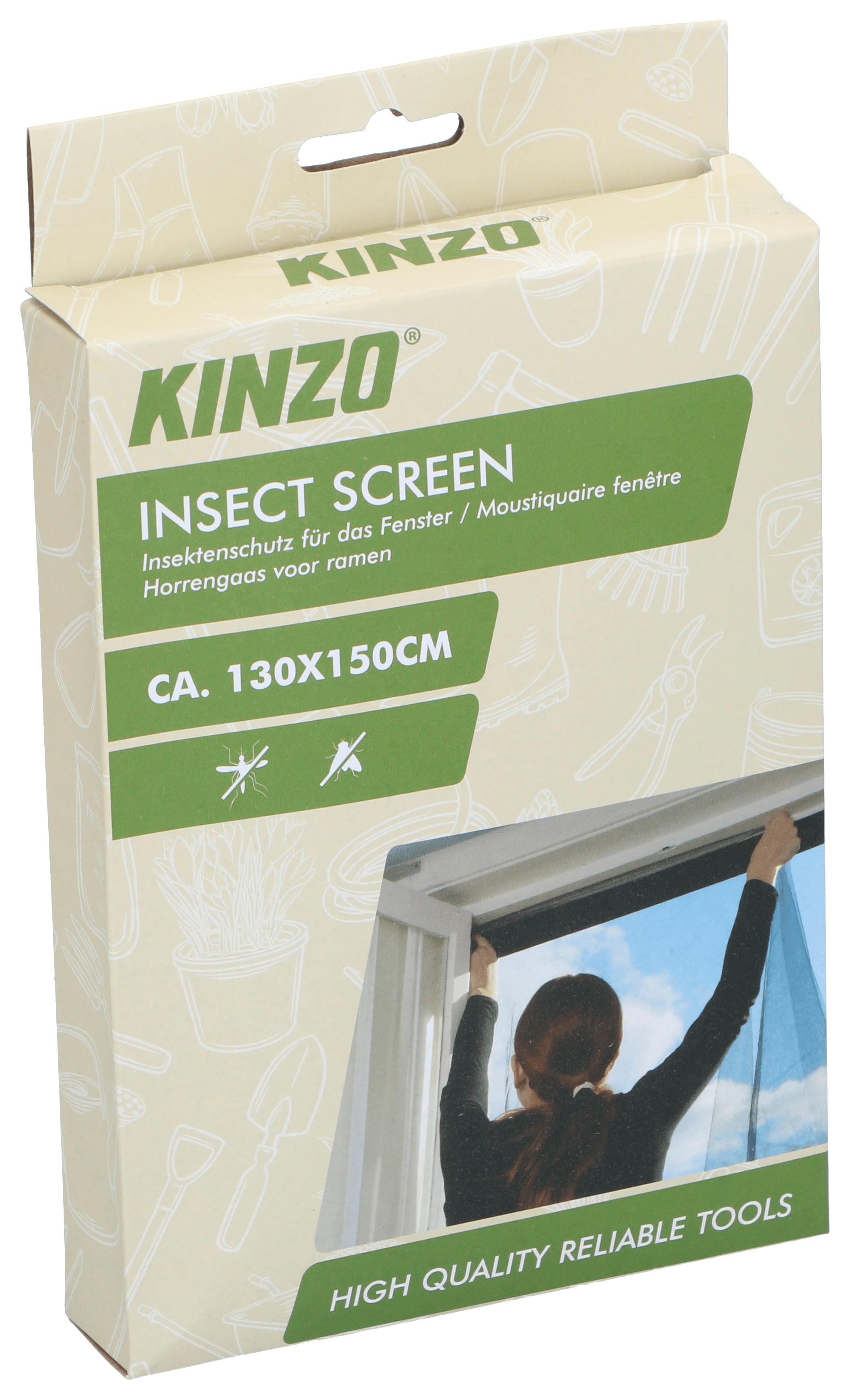 Kinzo Insecten hor raam Doos 1 st