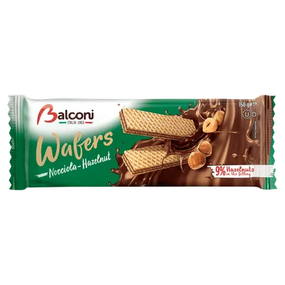 Balconi Hazelnut wafers Krimp 150 g