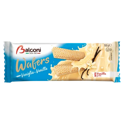 Balconi Vanilla wafers Krimp 150 g