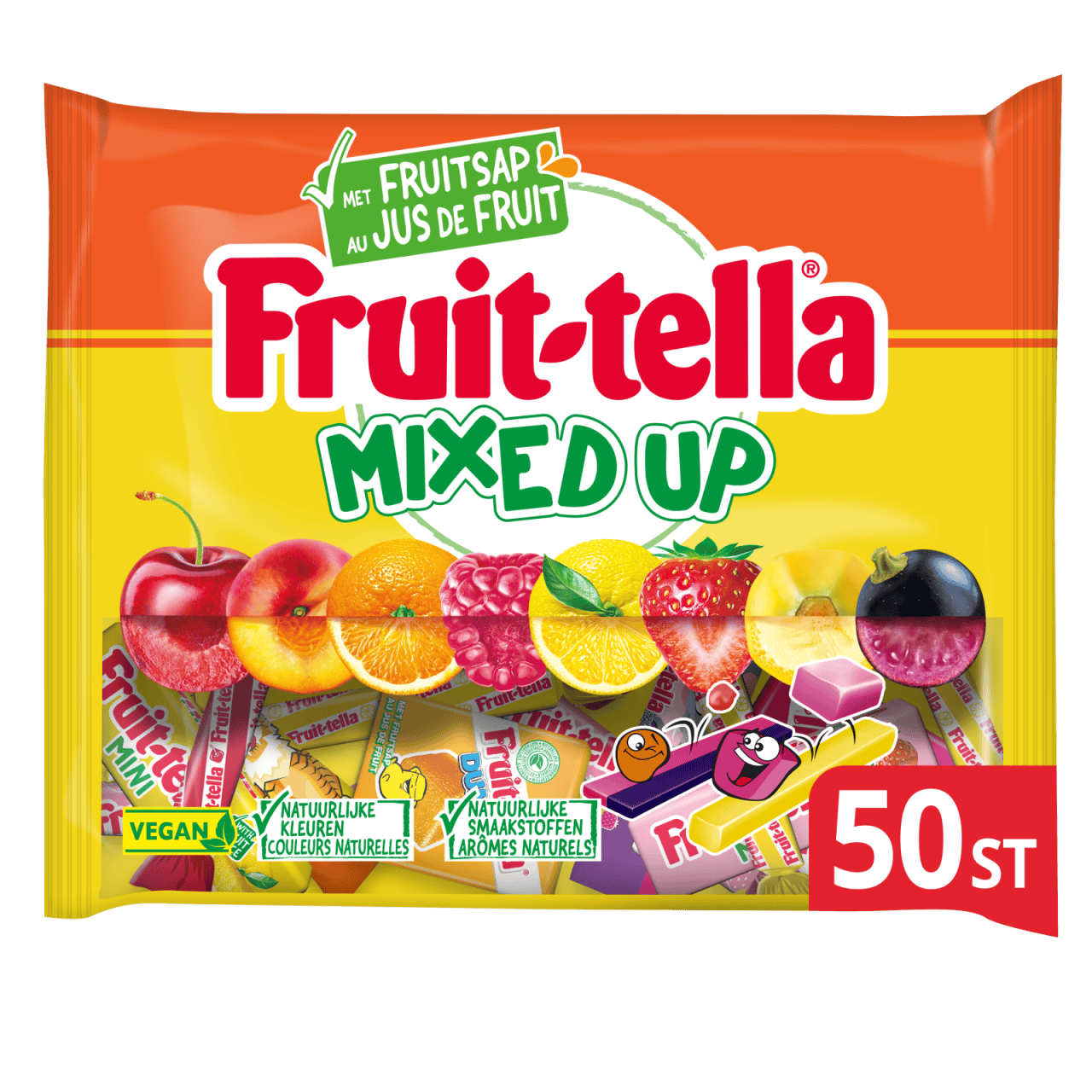 Fruittella Mixed Up vegan Zak 487 g