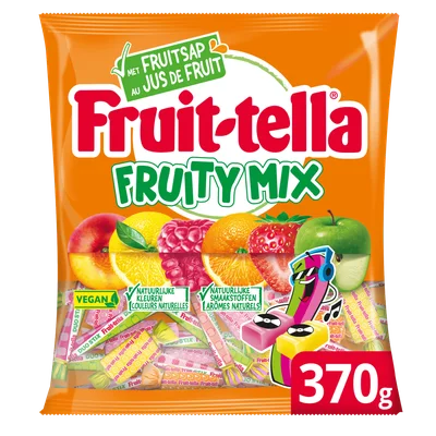 Fruittella Fruity mix vegan Zak 370 g