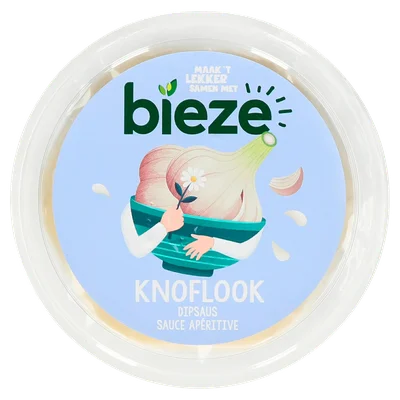 Bieze Knoflooksaus Kuipje 170 g