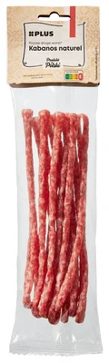 PLUS Kabanos Naturel Wikkel 90 g