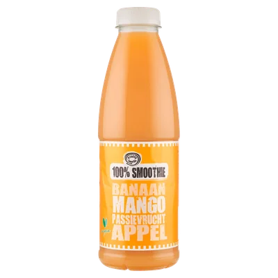 Fruity Juice Smoothie mango passievrucht Fles 750 ml
