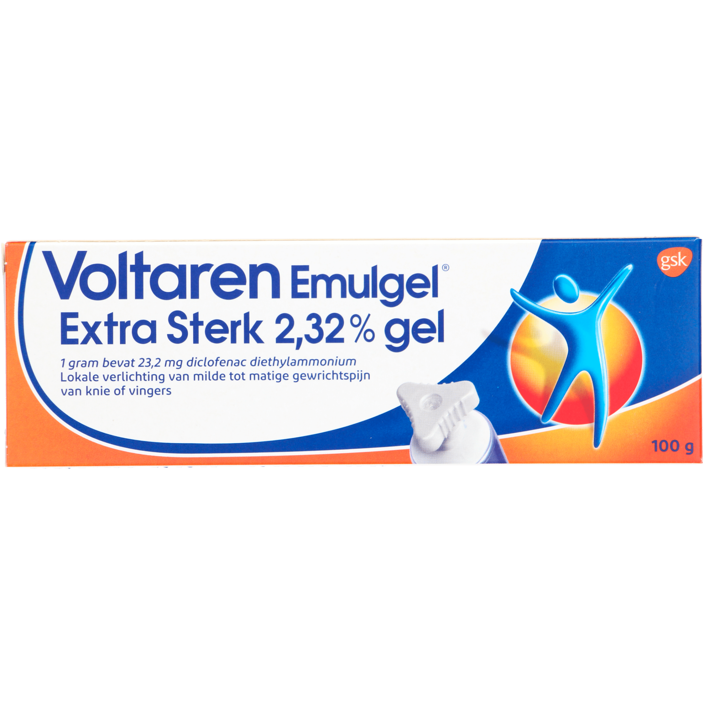 Voltaren Emulgel xtra sterk 2.32% gel Doos 100 g