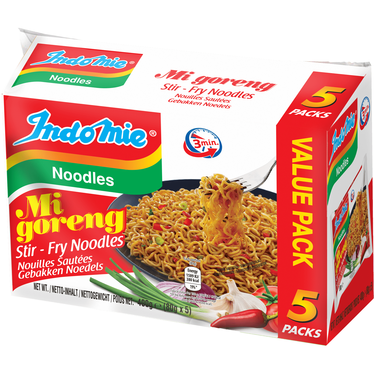 Indomie Noodles mi goreng Set 400 g