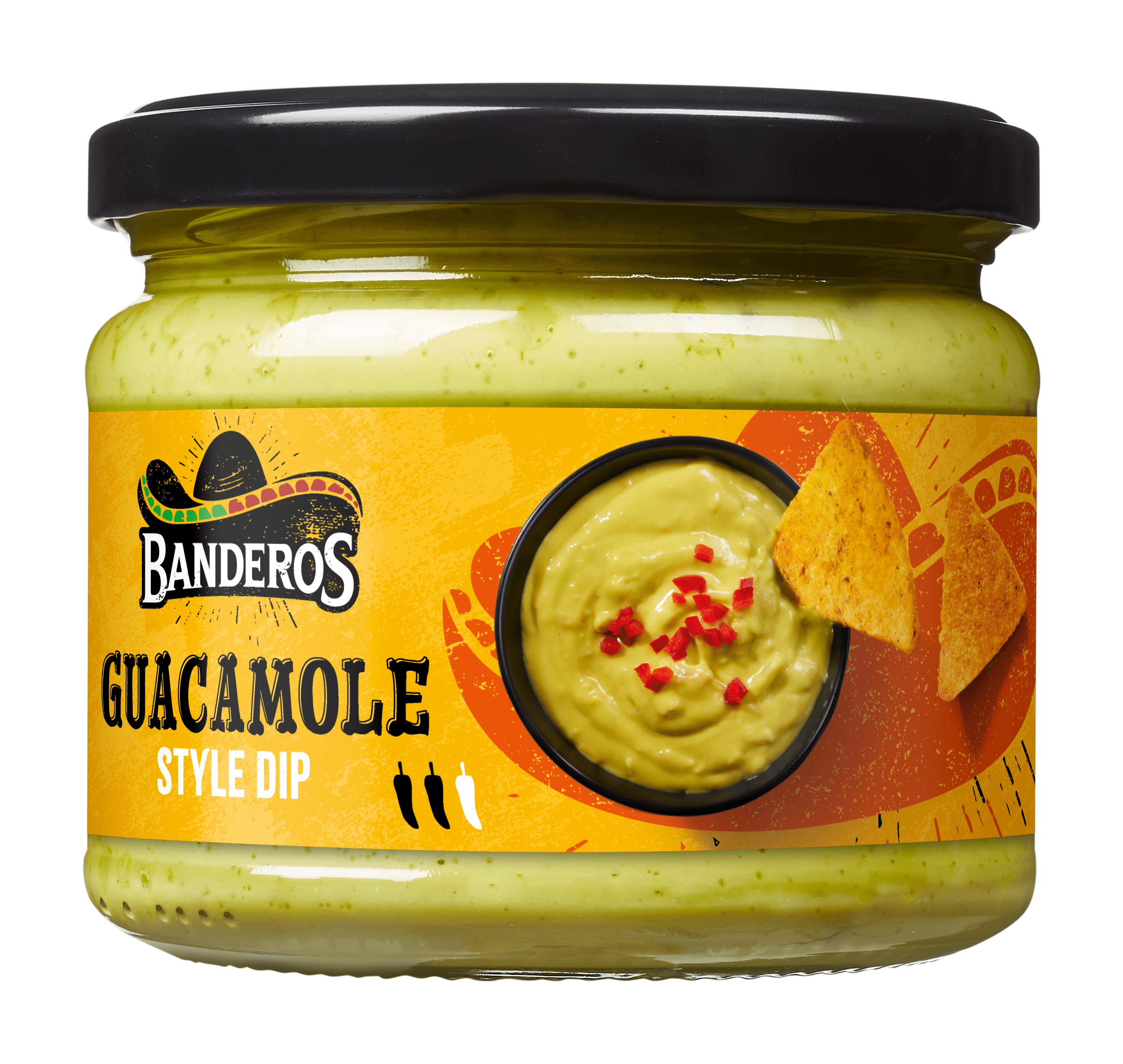 Banderos Guacamole Style Dip Bus 300 ml