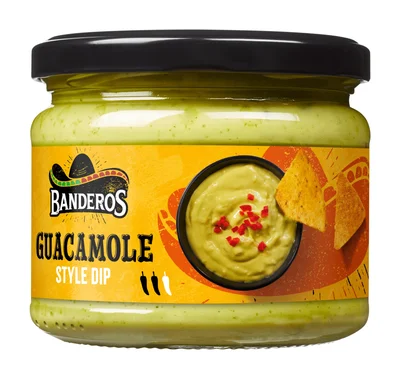 Banderos Guacamole Style Dip Bus 300 ml