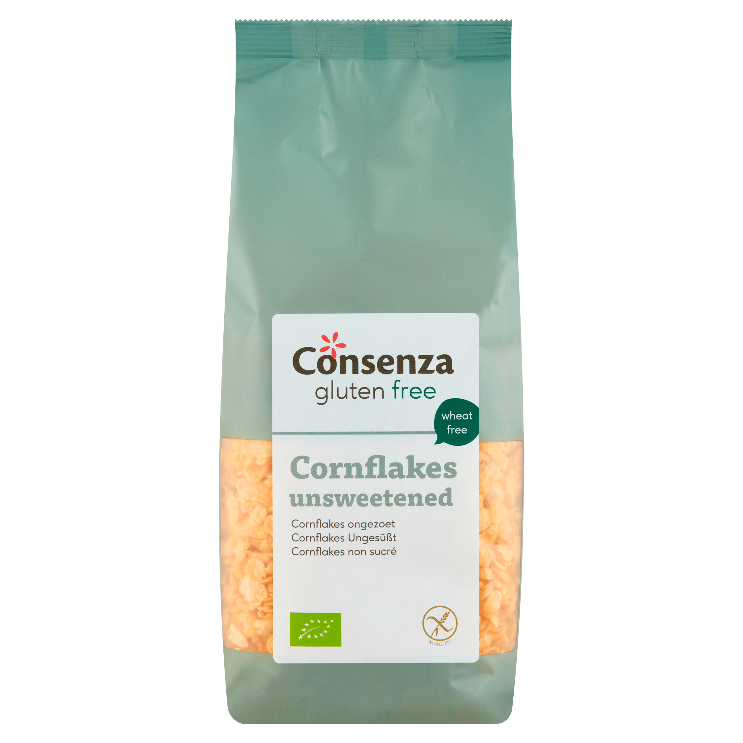 Consenza GV Cornflakes unsweetened Zak 200 g