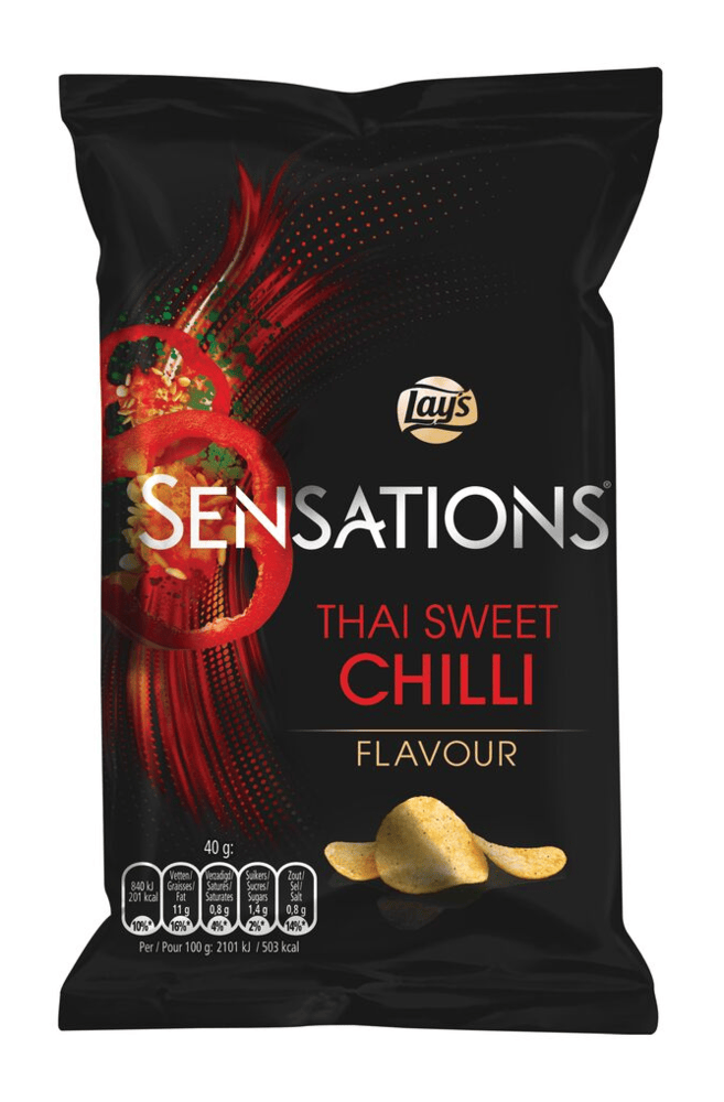 Lays Sensations Thai Sweet Chilli Zak 40 g