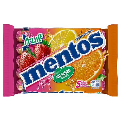 Mentos Fruit Pak 187 g