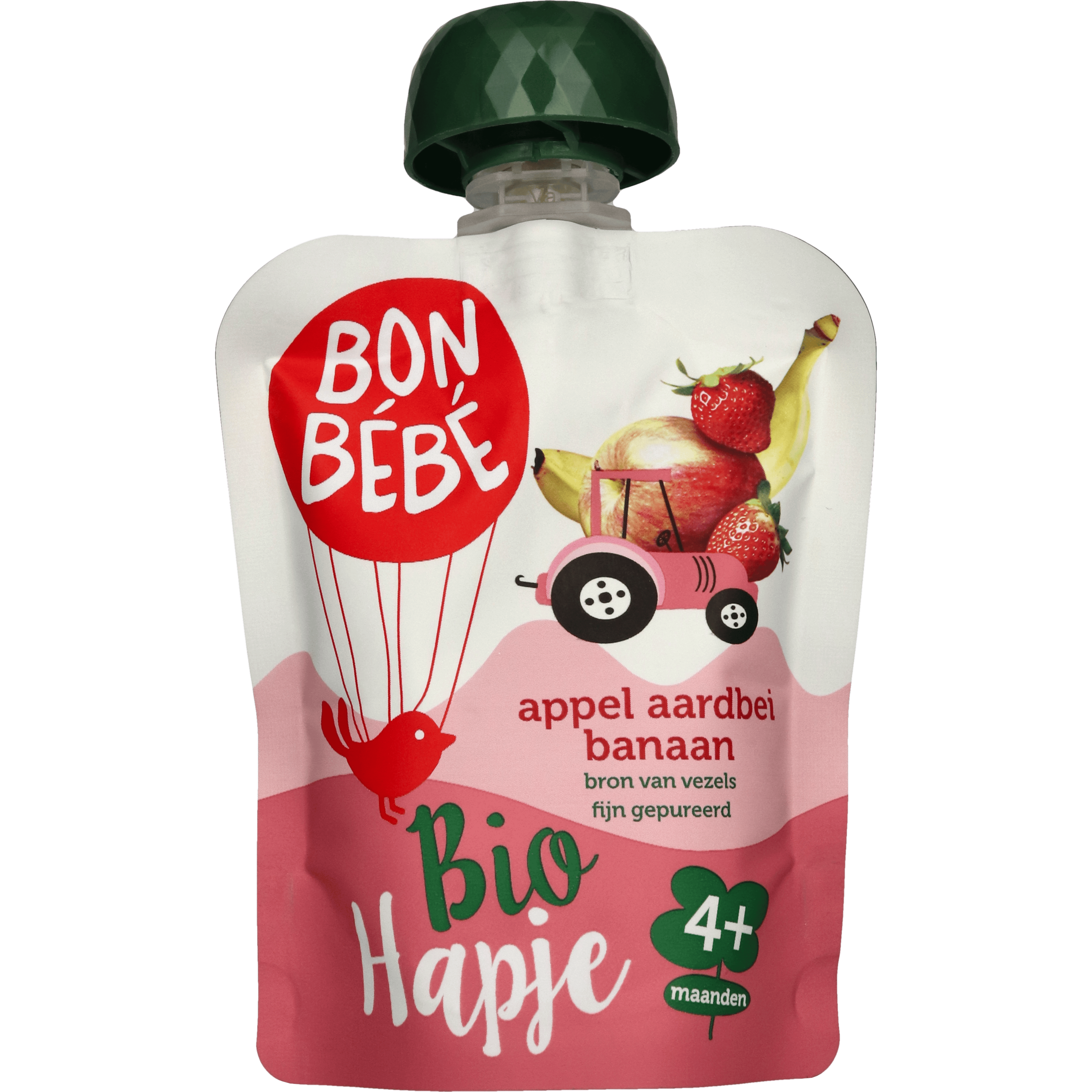 Bonbebe Knijp Appel Aardbei Stazak 90 g