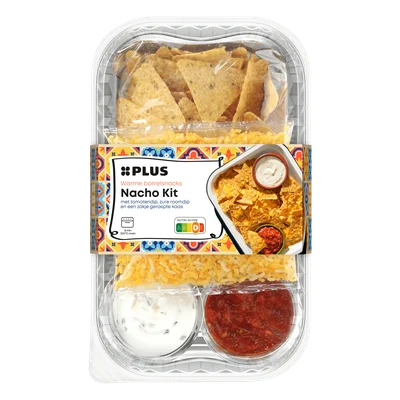PLUS Nachokit Bakje 410 g