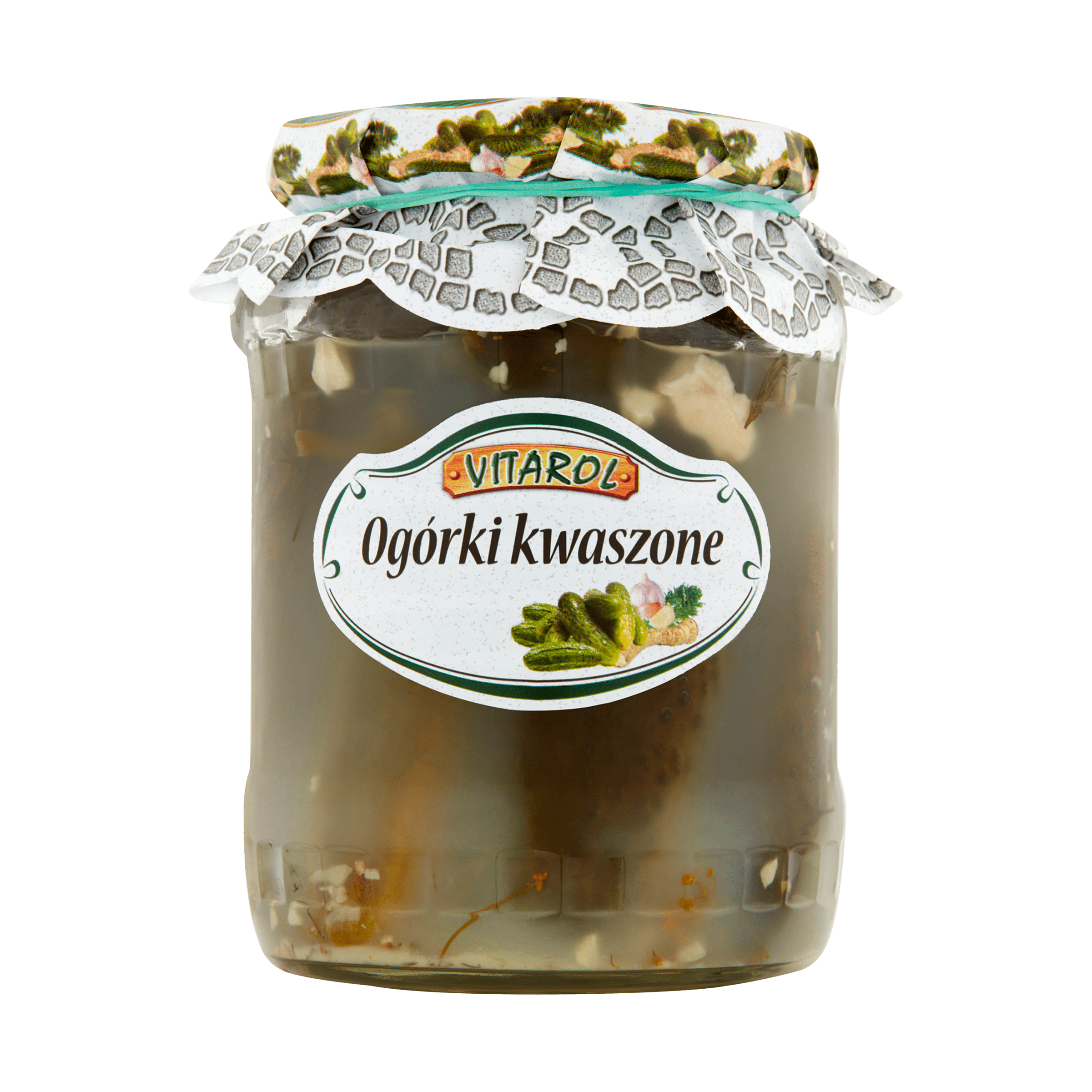 Vitarol Ogorki kwaszone / Zoute aug Pot 650 g