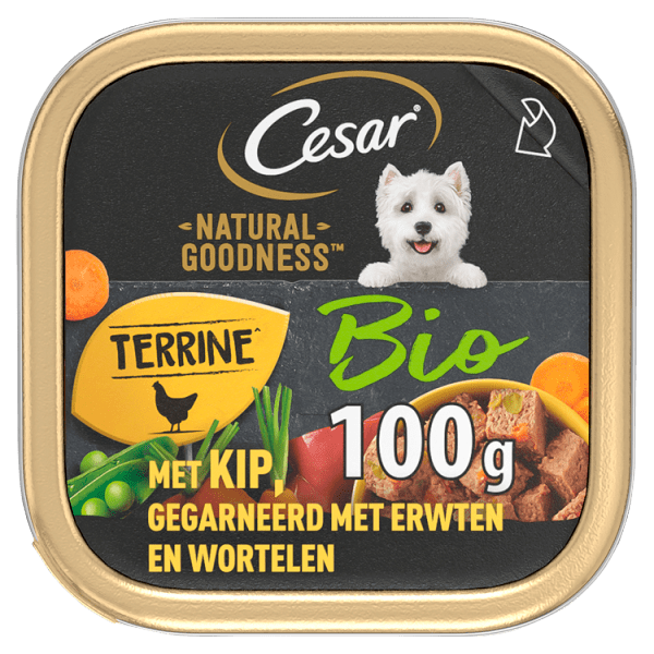 Cesar Natural goodness beef terrine Kuipje 100 g