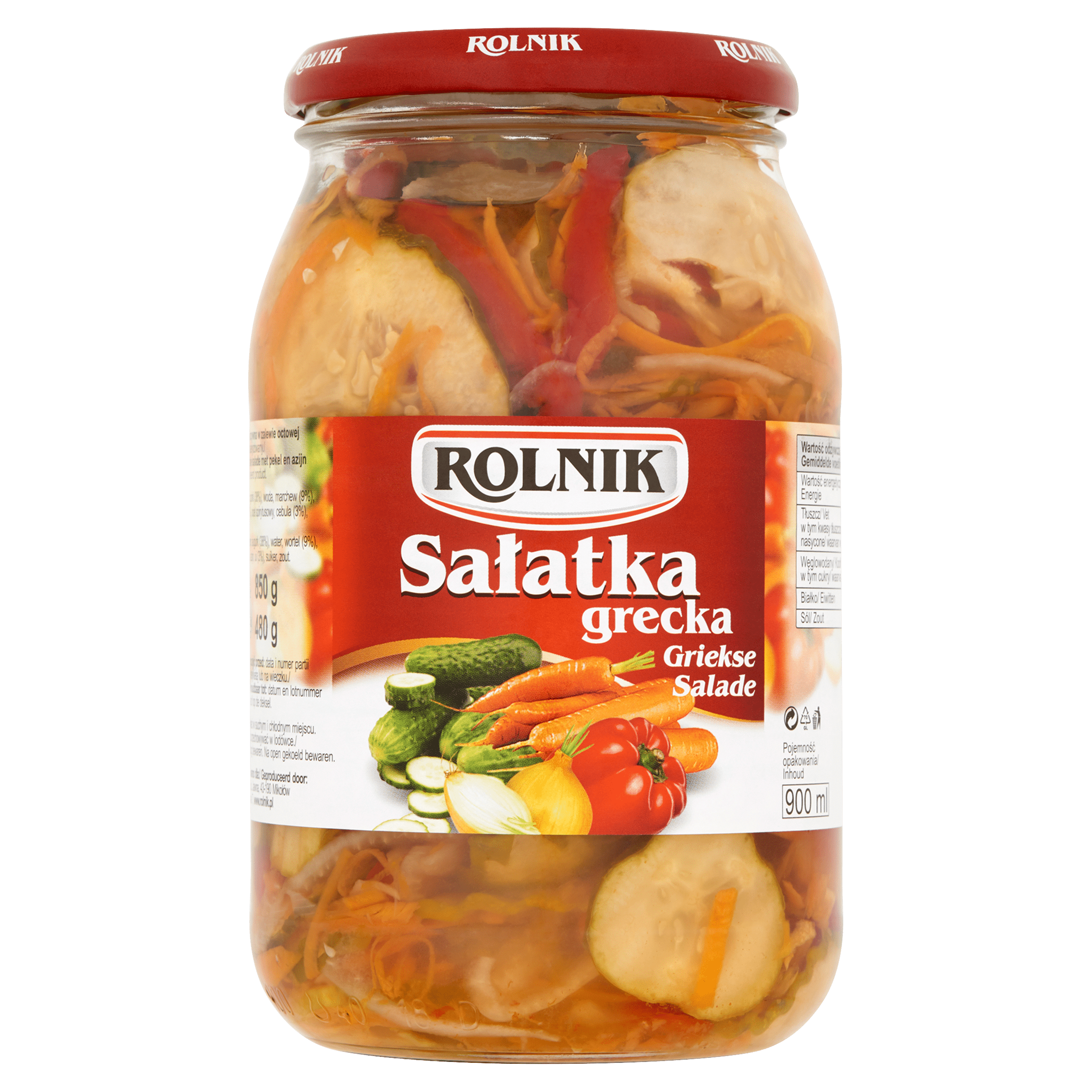 Rolnik Grecka Salatka / Griekse salade Pot 850 g