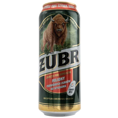 Zubr Bier 0.5l Blik 500 ml