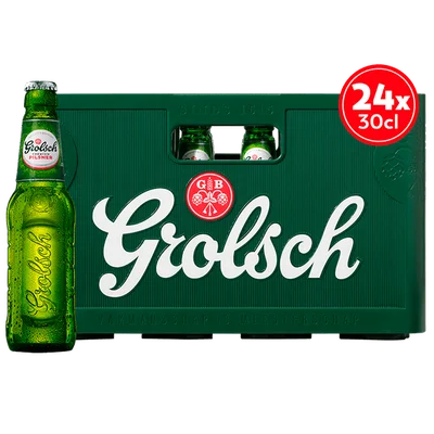 Grolsch Premium pilsner bier fles