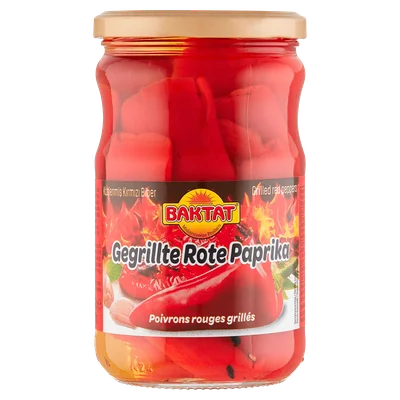 Baktat Gegrilde paprika Pot 650 g