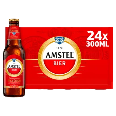 Amstel Pilsener bier fles