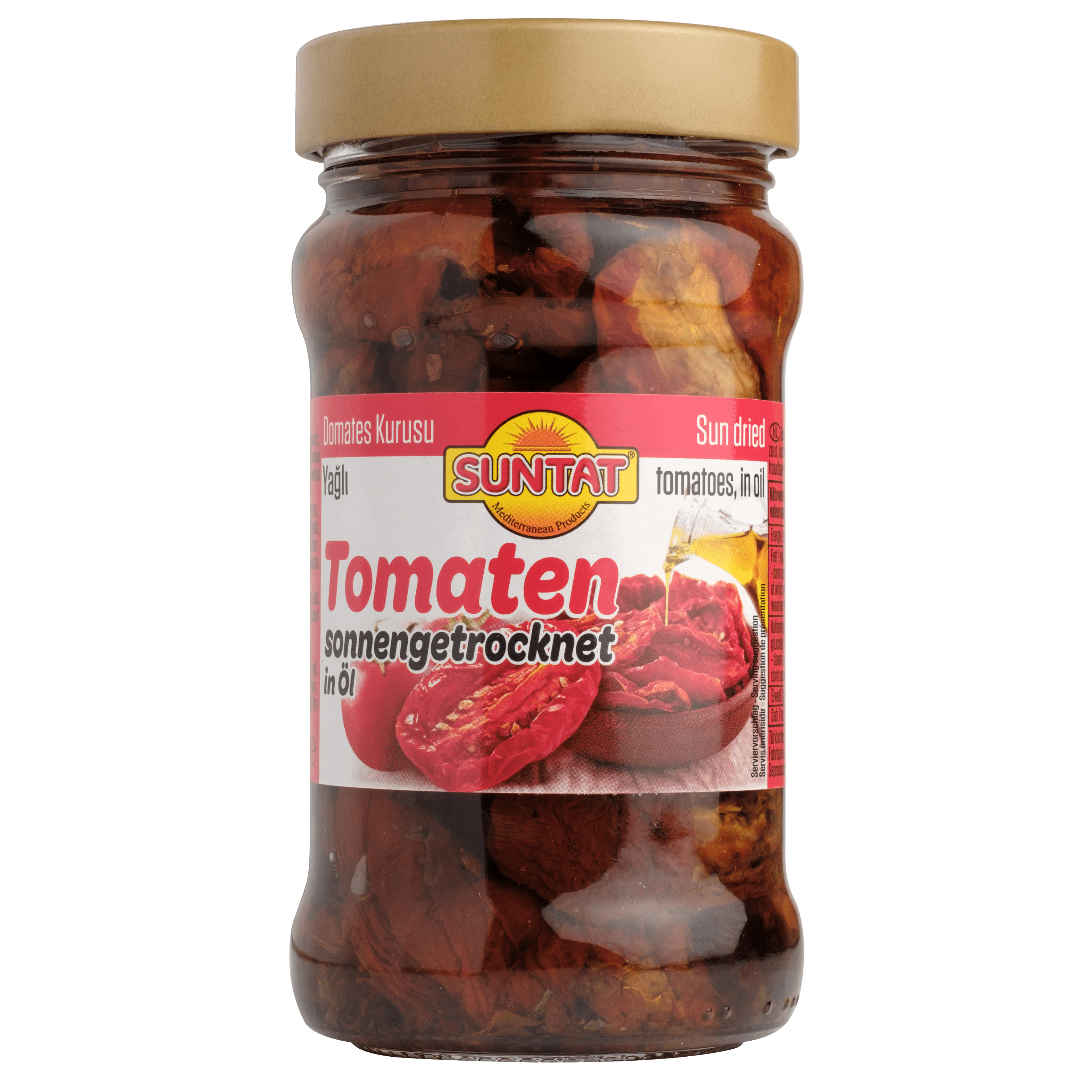 Baktat Gedroogde tomaten in olie Pot 310 g