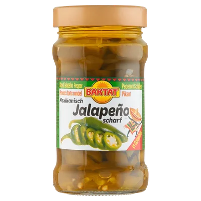 Baktat Jalapeñopepers pikant Pot 320 g
