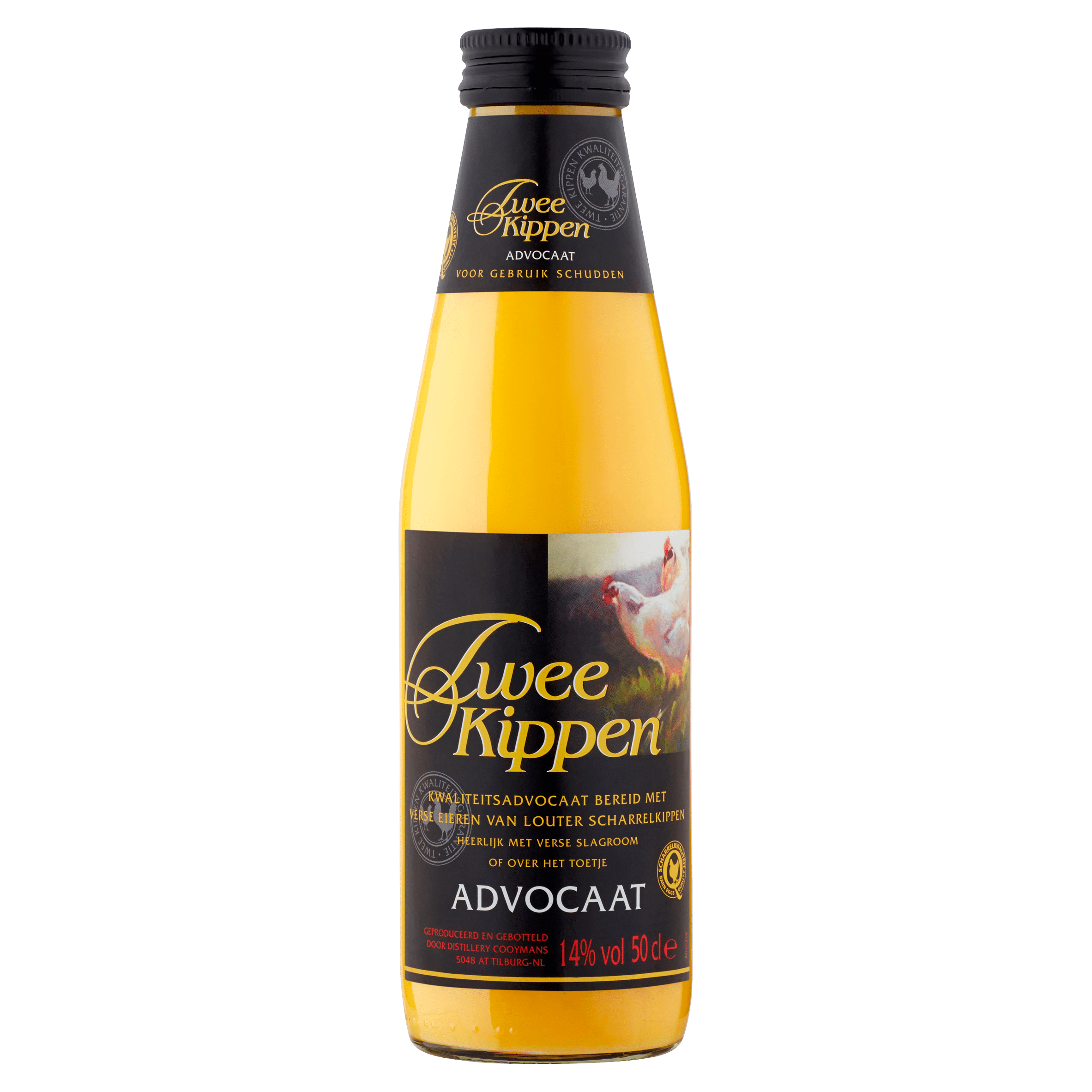 Twee kippen Advocaat