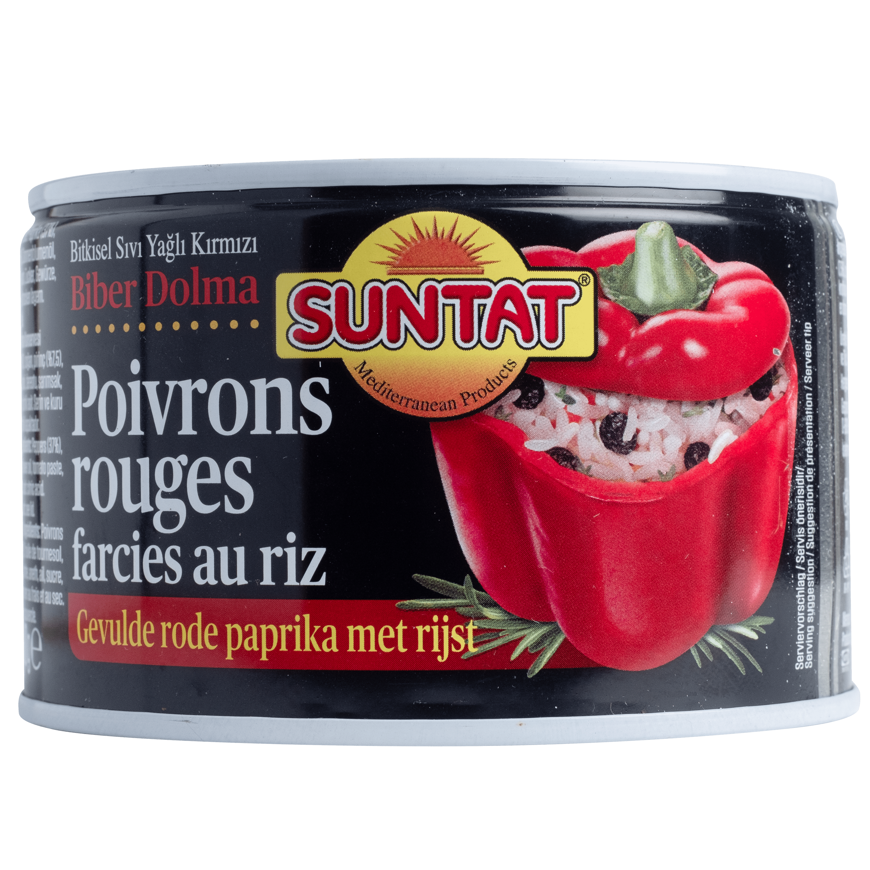 Suntat Gevulde paprika rood Blik 400 g