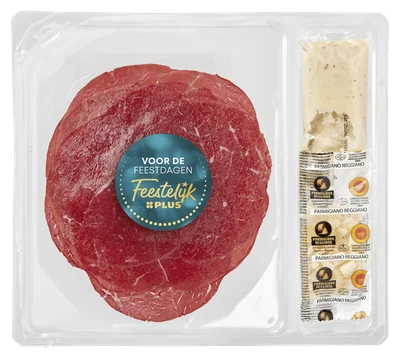 PLUS Carpaccio truffel kaas pijnboompitten Tray 143 g