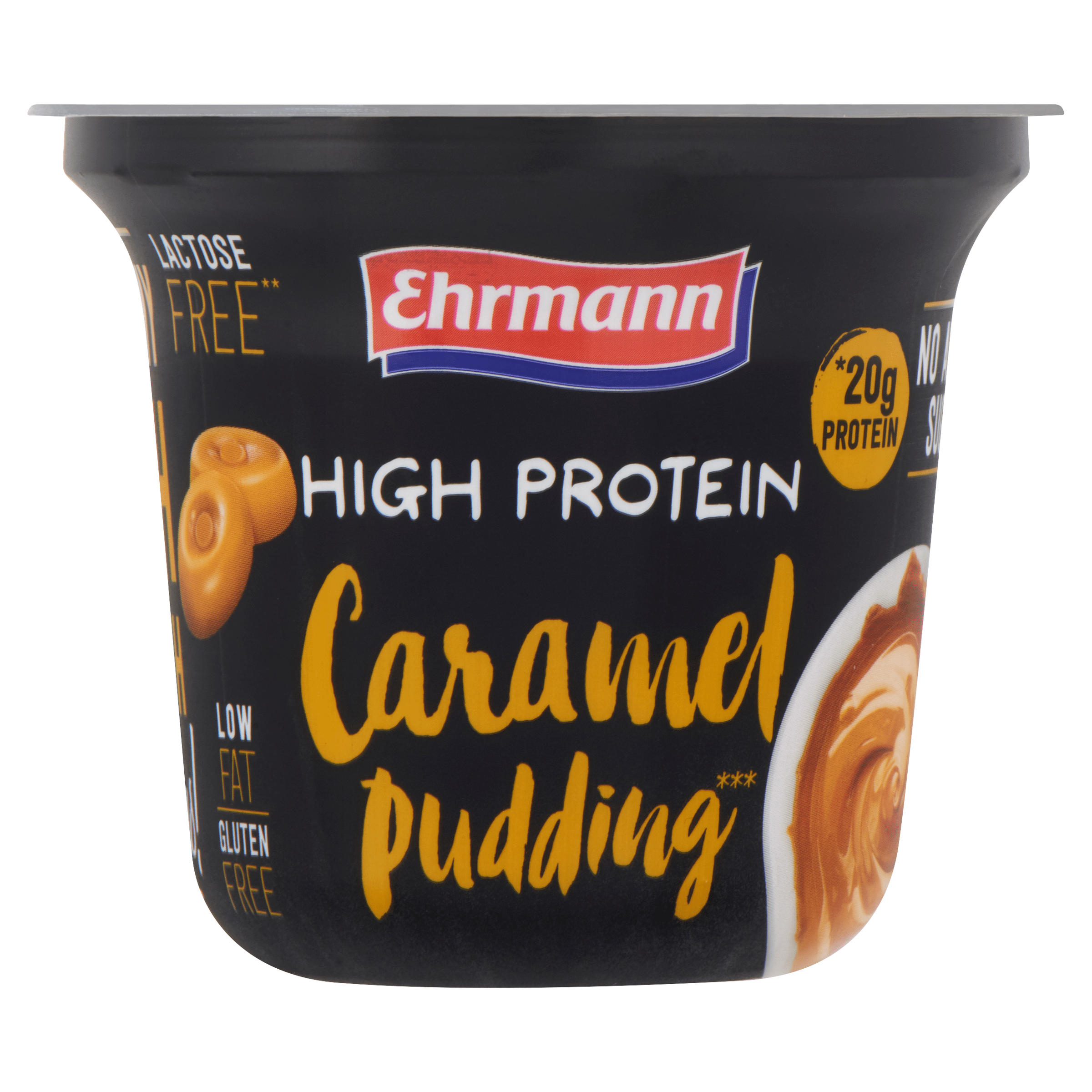 Ehrmann High protein pudding karamel Beker 200 g