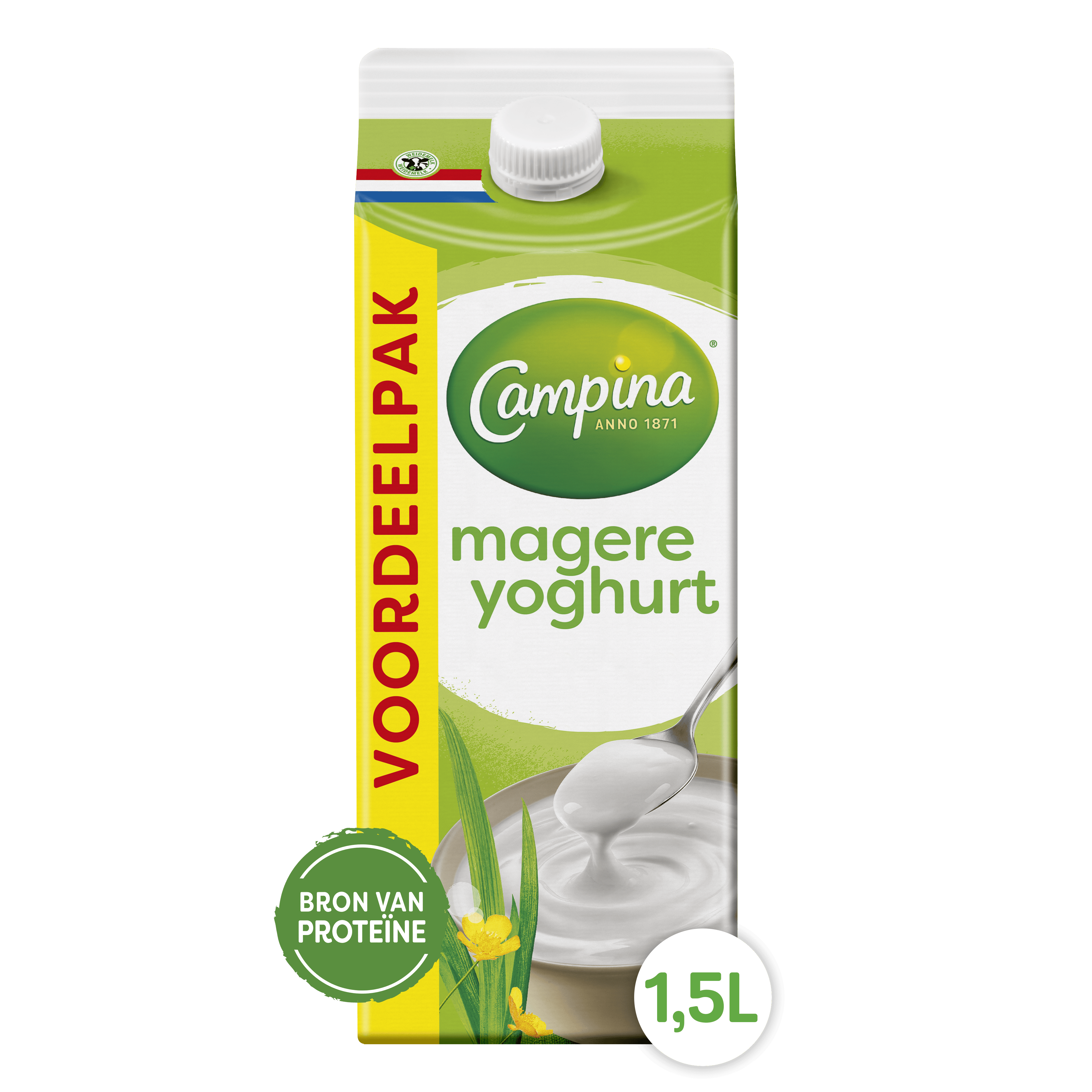 Campina Magere yoghurt Pak 1500 ml