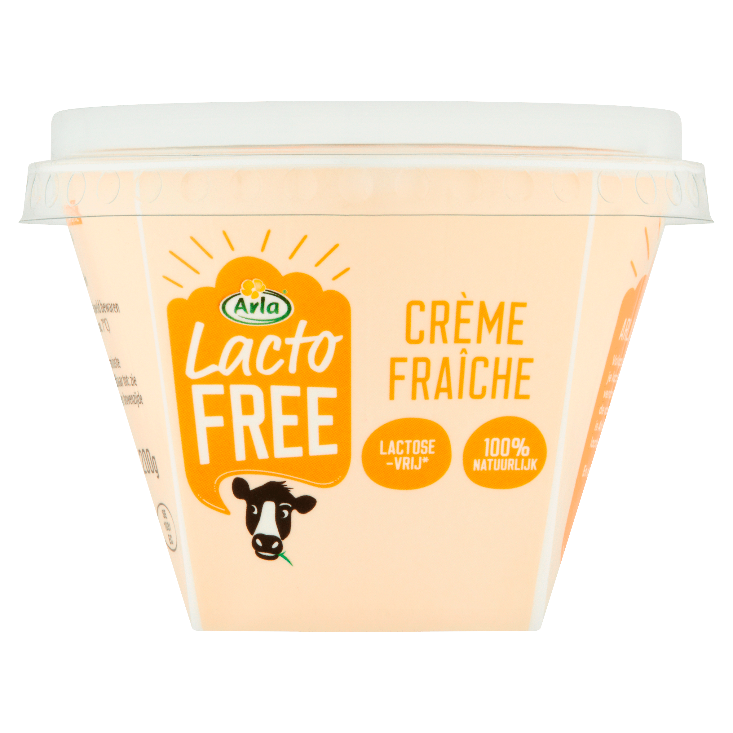 Arla Lactofree Crème fraîche lactosevrij Beker 196 g