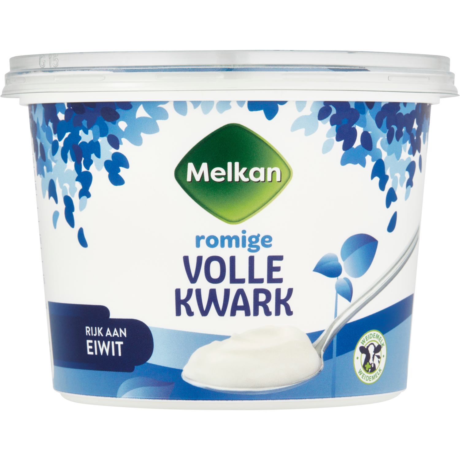 Melkan Volle kwark Kuipje 500 g