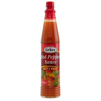 Grace Hot peppersauce klein Fles 125 g
