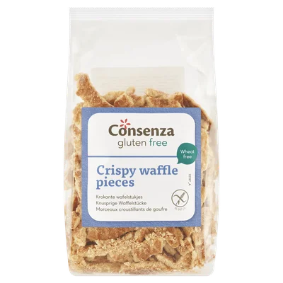 Consenza GV Krokante wafelstukjes bio Zak 150 g