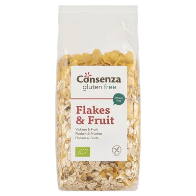 Consenza GV Fruitmuesli rijkgevuld bio Zak 400 g