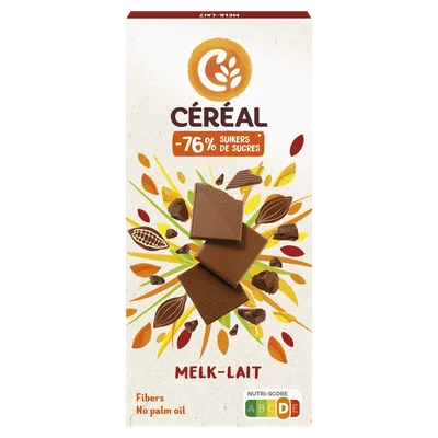Cereal Tablet choc melk malt Doos 80 g