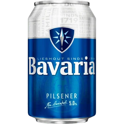 Bavaria Pilsener gekoeld Blik 330 ml