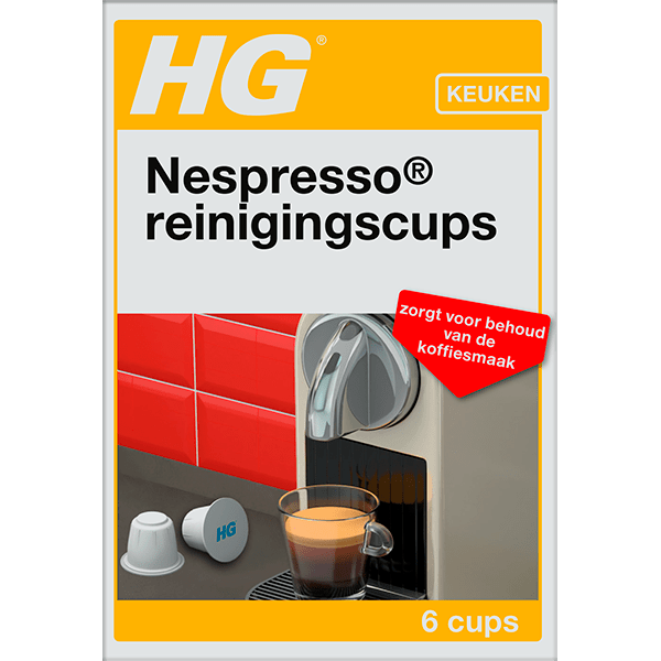HG Nespresso reinigingscups Doos 18 g