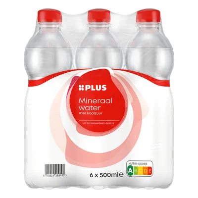 PLUS Mineraalwater licht bruisend Krimp 3000 ml