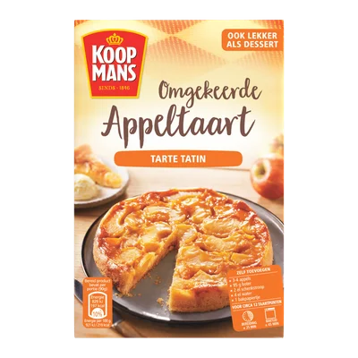 Koopmans Omgekeerde appeltaart bakmix Pak 330 g