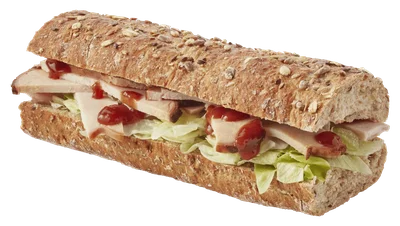 PLUS Meergranen baguette kip bbq Stuk 1 st