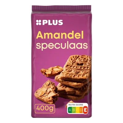 PLUS Bakkers amandelspeculaas Zak 400 g