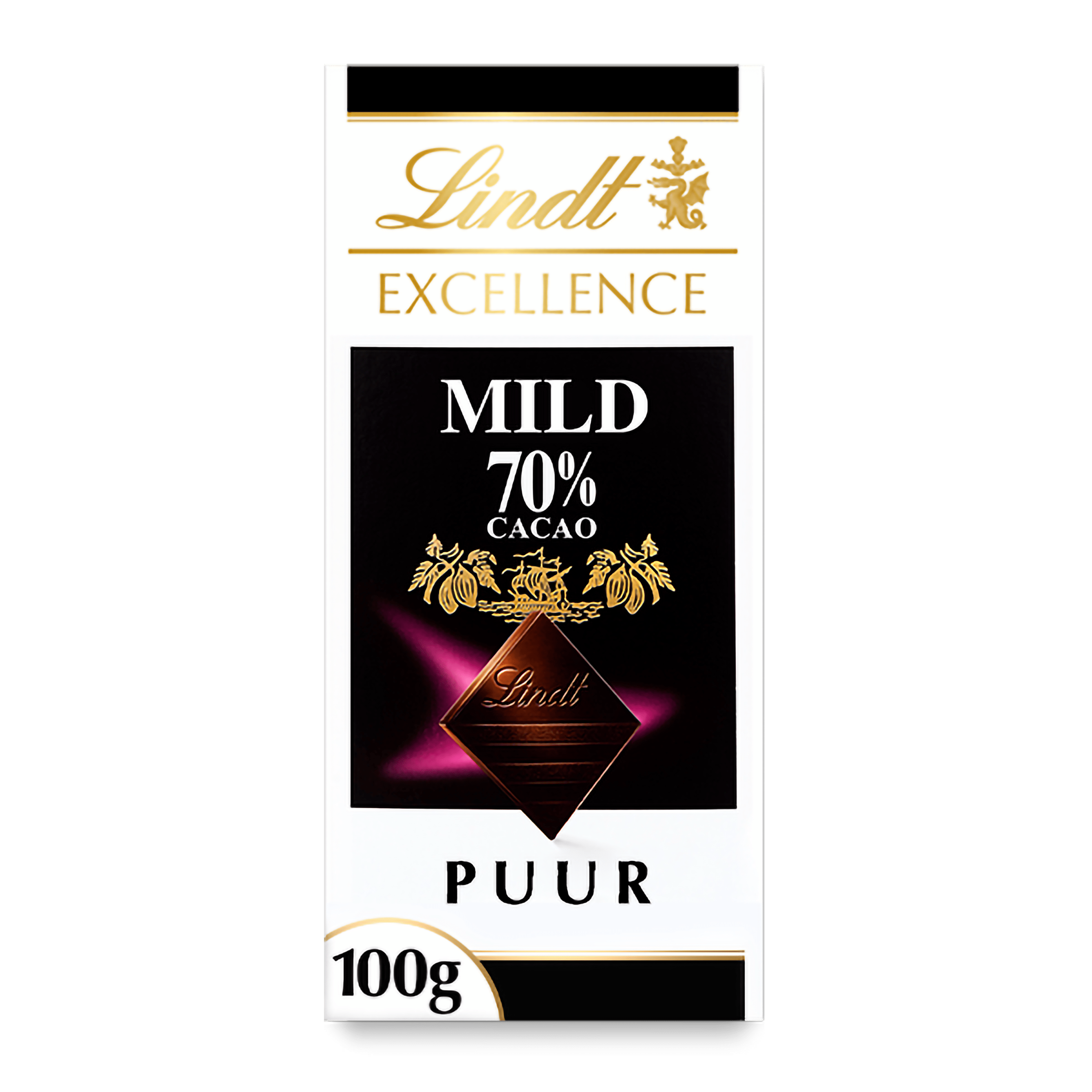 Lindt Excellence 70% mild Doos 100 g