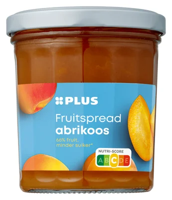 PLUS Fruitspread 4 vruchten Pot 315 g