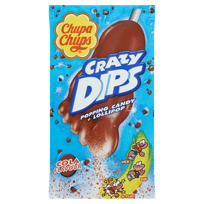 Chupa Chups Crazydips cola Zakje 14 g