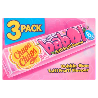 Chupa Chups Big babol tutti frutti Zak 82 g